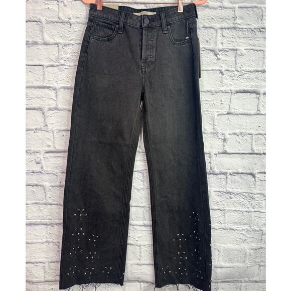 HUDSON Rosie High Rise Wide Leg Ankle Jeans 25 NWT - Picture 3 of 8